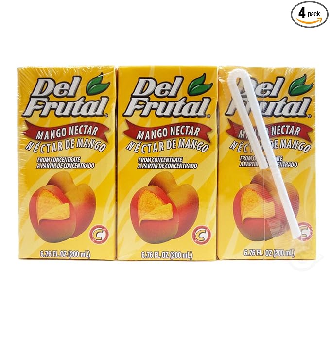 Del Frutal Mango Nectar 6.76 oz - Sabor Mango