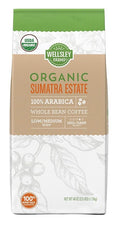 Wellsley Farms Organic Sumatra Estate Whole Bean Coffee 40 oz.