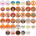 Perfect Samplers Coffee Tea CiderCappuccino For Keurig K Cups Brewers Mix 40 Count