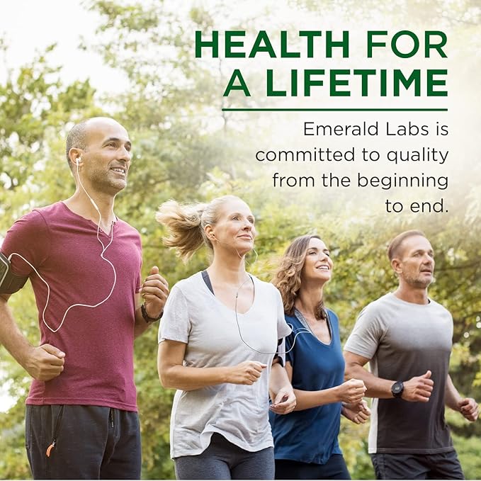 Emerald Labs Sleep Health - Sleep Support Supplement with Suntheanine L-Theanine Melatonin European Lemon Balm &amp Passionflower - Gluten Free Vegan - 60 Vegetable Capsules (Up to 30-Day Supply)