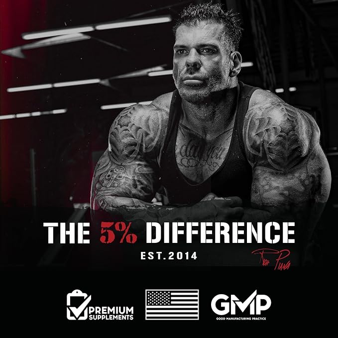 5% Nutrition Rich Piana Liver &amp Organ Defender Cycle Support Plus NAC | Liver Support Prostate Supplement Heart Kidney Skin Support | Milk Thistle Saw Palmetto Hawthorn Berry (30-90 Servings