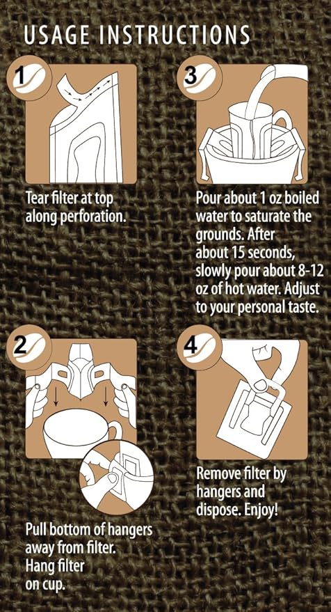 Lee's Coffee Pourover Fresh Ground Filter Packs New Orleans Blend  18 Count -Packaging may vary