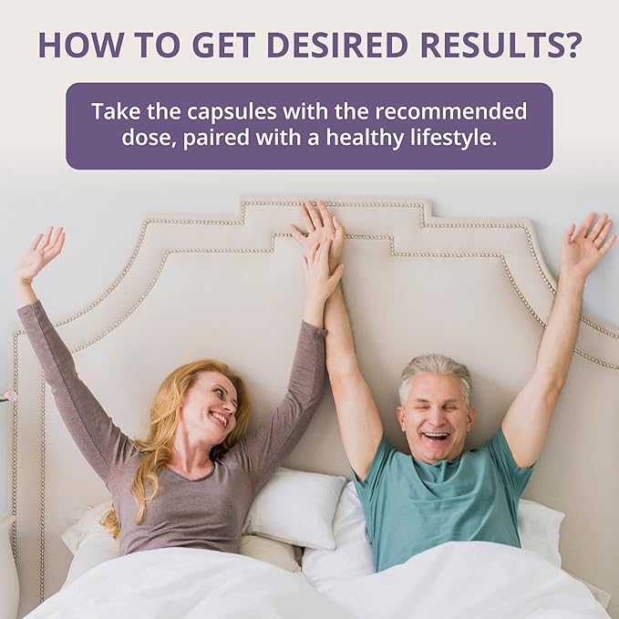 NuBest Sleep Xtra | Supports Healthy Sleep for Adults | Vitamin B6 Melatonin Ashwagandha Chamomile Valerian &amp More - Non Habit-Forming | 60 Vegan Capsules |1 Month Supply
