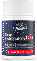 Fogoro Powerful Melatonin -Fall Asleep Faster Stay Asleep LongerEasy to Take