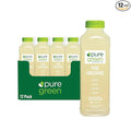 Pure Green Cold Pressed Juice - Pure Gingerade - Fresh Functional Blend with Agave Ginger Lemon Cayenne - Natural Gluten Free Non-GMO No Artificial Colors or Flavors - Made from Real Fruits &amp