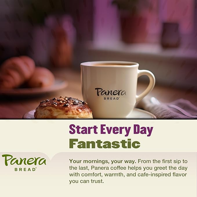 Panera Bread Hazelnut Crème Light Roast Coffee - Cafe-Quality Cup Pods Smooth Buttery Flavor 100% Arabica No Artificial Ingredients 96 Single Serve Pods (4 Packs of 24)