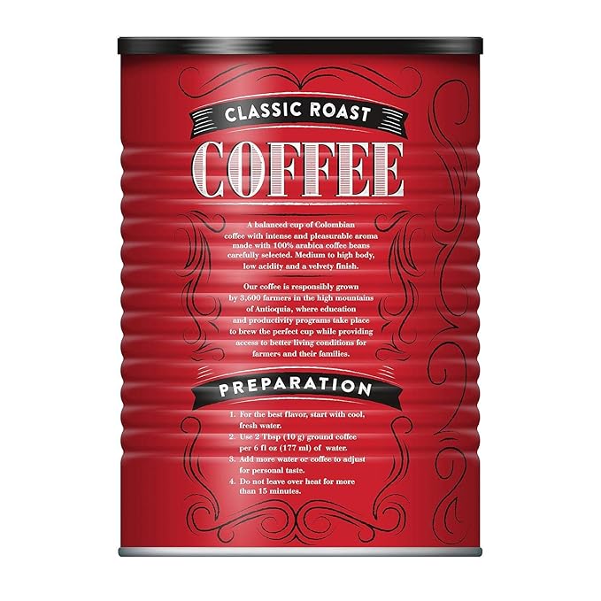 Member's Mark Ground Colombian Coffee Classic Roast 48 Ounce (Pack of 3)