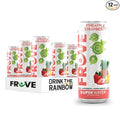 FrUve Super Water | Pineapple Strawberry Flavor | 12 16oz Cans | Healthy Drink | Zero Sugar | Low Calorie Drink | Powerful Antioxidants | Boosts Immune System | NON-GMO | The Super Health Drink