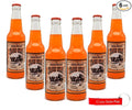 Generic Death Valley Soda | 6 Pack of Orange Cream Soda | Delicious Flavored Soda Pop with Real Cane Sugar | 12 oz Glass Bottles in a 6 Pack of Orange Cream Soda with Crazy Soda Pop Bottle Opener