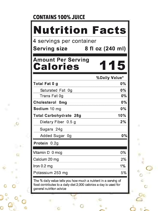 Anna and Sarah 33.8 Oz Organic Apple Juice - USDA Organic Certified - Glass Bottle (2 Pack) No Sugar No Artificial Colors No Preservatives No Flavors AddedNOT from Concentrate