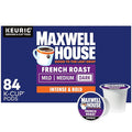 Maxwell House French Roast Dark Roast K-Cup Coffee Pods 84 ct Box