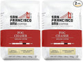 San Francisco Bay Coffee - Medium-Dark Roast - Fog Chaser (28 oz bag) - Ground Coffee(Pack of 2)