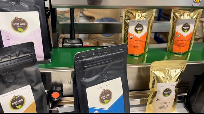 Half Caff Blend Swiss Water | Organic | 100% Arabica | Medium Roast | California Fresh Roasted |12oz 1-Pack Whole Bean