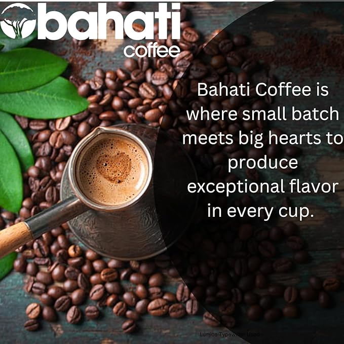 Kenya AA Grade Roasted Arabica Coffee Beans from Kenyan Highlands - 100% Pure Coffee Beans - Dark Roast Whole Beans 340 g