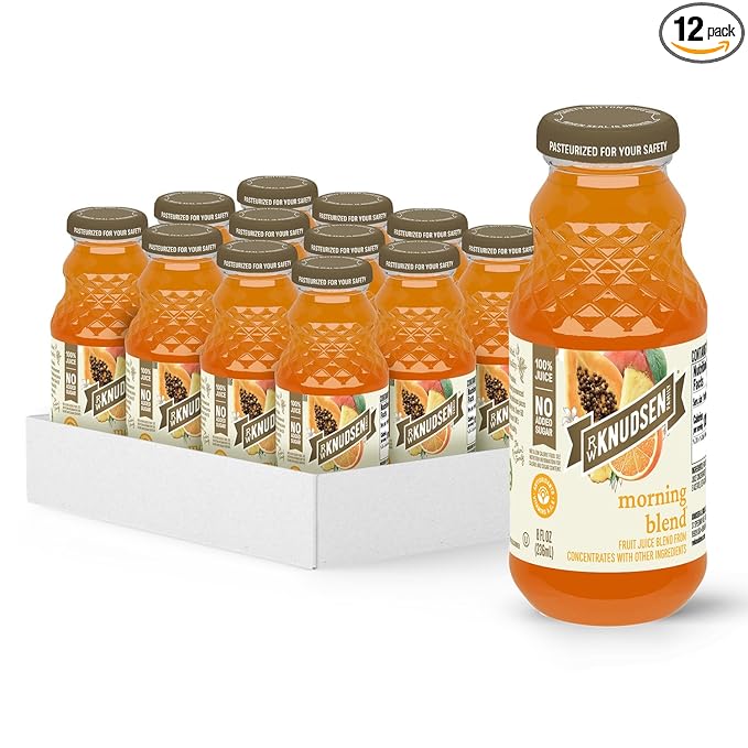 R.W. Knudsen Organic Morning Blend Juice 8 fl oz (12 Pack)