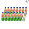 Snapple Kiwi Strawberry All Natural Fruit Juice 16 fl oz Plastic Bottles 16 Pack + 15 Sugarcane Disposable Straws by KOOL8SHOP Infinite Deals