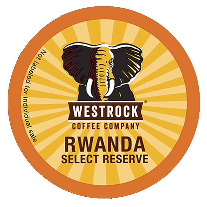 Westrock Coffee Company Rwanda Select Reserve Single Serve Coffee Cup Dark Roasted 80 Count