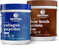 Zammex Collagen Peptides+Chocolate Bone Broth Powder