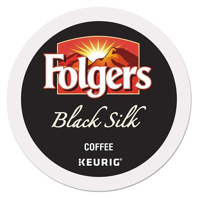 Folgers Black Silk K-Cup for Keurig Brewers 96 Count