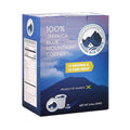 Mamre Blue 100% Jamaica Blue Mountain Coffee (24 Count Original &amp Dark Roast)
