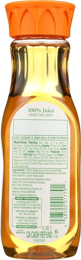 TROPICANA Apple Juice 12 FZ