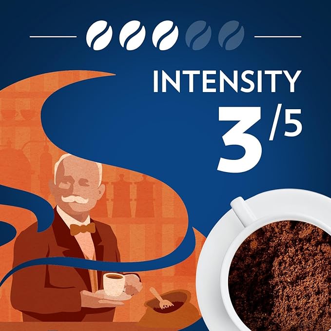 Lavazza House Blend Perfetto Ground Coffee 6 Bags of 12oz Medium Roast Full-bodied Intensity 3/5 100% Arabica Ideal for Drip Brewers (Pack of 6) - Package May Vary