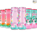 New Alani Energy Drinks Strawberry Sunrise Winter Wonderland Cotton Candy Variety Pack Sugar-Free Low-Calorie Energy Boost Drink 12 fl oz (Pack of 6) (Packaging May Vary)