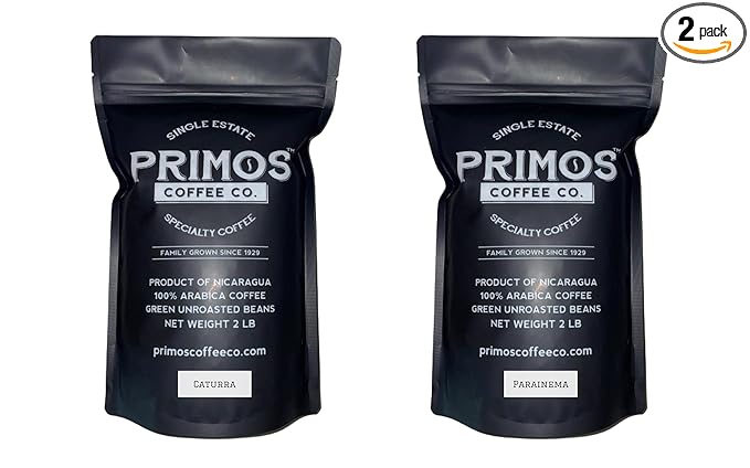 4 Lb Single Origin Unroasted Green Coffee Beans Specialty Grade From Single Nicaraguan Estate Direct Trade (Variety Pack)
