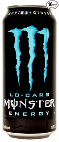 Monster Low Carb Energy Drink - 16fl oz (Pack of 16)