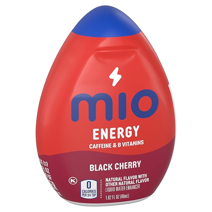Mio Energy Black Cherry Water Enhancer 1.62 Fl Oz (Pack of 6)