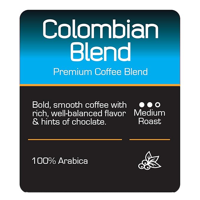 Roast Ridge Single Serve Coffee Pods for Keurig K-Cup Brewers Colombian Blend Medium Roast 60 Count