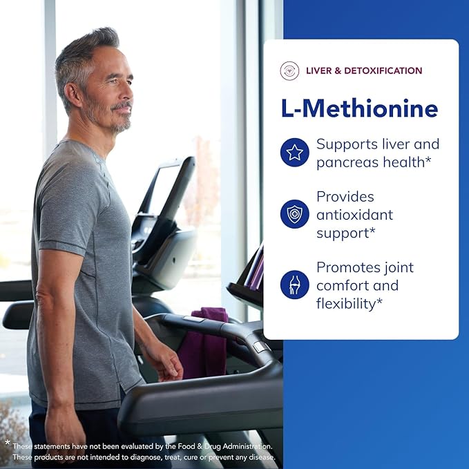 Pure Encapsulations L-Methionine | Glutathione and Amino Acid Supplement for Joints Liver and Pancreas Support Antioxidants and Nervous System* | 60 Capsules