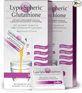 Lypo–Spheric Glutathione - 2 Cartons (60 Packets) – 450 mg Glutathione Per Packet – Liposome Encapsulated for Improved Absorption– Professionally Formulated 100% Non–GMO