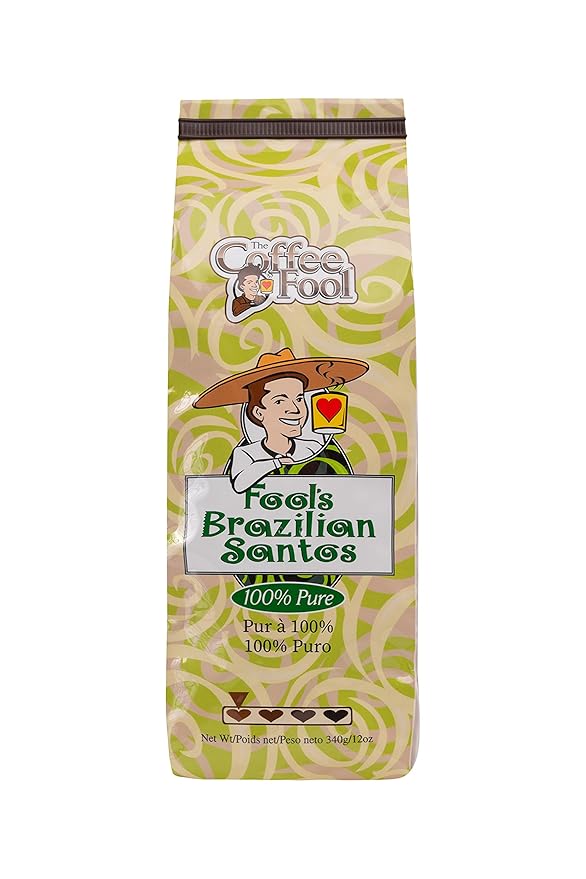 Coffee Fool's Brazilian Santos (Drip Grind)