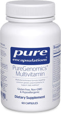 Pure Encapsulations PureGenomics Multivitamin - Supplement to Support Nutrient Requirements of Common Genetic Variations - with Vitamin ABCDE K &amp Minerals - 60 Capsules