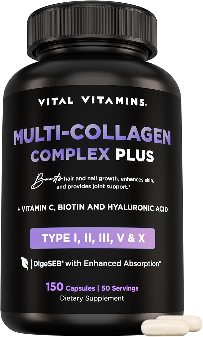 Vital Vitamins Multi-Collagen Plus 150 ct + Astaxanthin 60 ct
