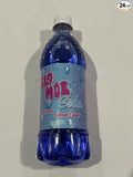 SLO MO Cotton Candy Flavored Drink Blue Bottle with Water Droplet Design Refreshing Beverage 24 case of 20oz bottles