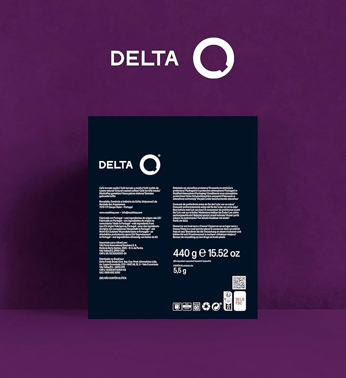 Delta Q MythiQ Espresso Pods for Delta Q machines Intensity 15 Notes of Cocoa Chocolate and Toasted Nuts XXL Pack - 80 Capsules