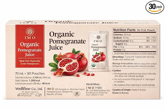 Organic Pomegranate Juice