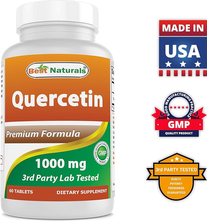 Melatonin 5 mg &amp Quercetin 1000 mg