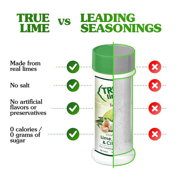 True Lime Garlic and Cilantro Spice Blend 1.94 oz 18 pack