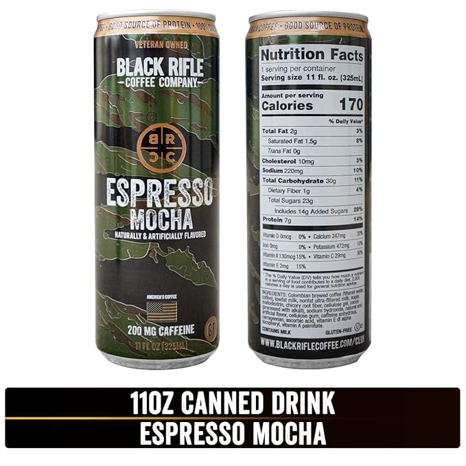 Black Coffee - Espresso Mocha - RTD (12)