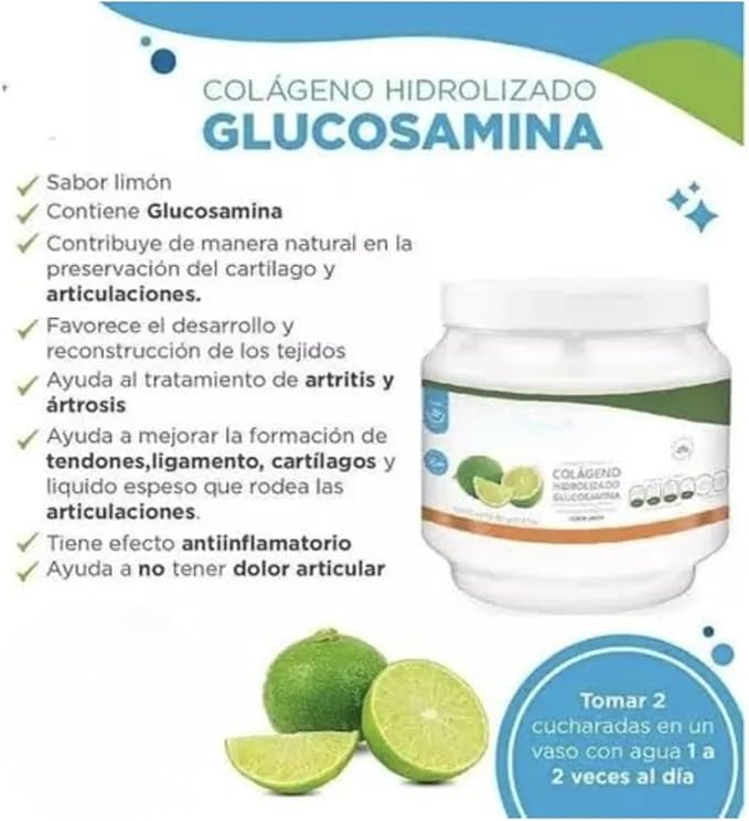 Collagen Supplements with Hydrolyzed Collagen - Lemon Flavor Dietary Supplement 15.87 Oz - Collagen Supplement for Hair Supports Skin &amp Joint Health - Premium Collagen Hydrolyzed Formula