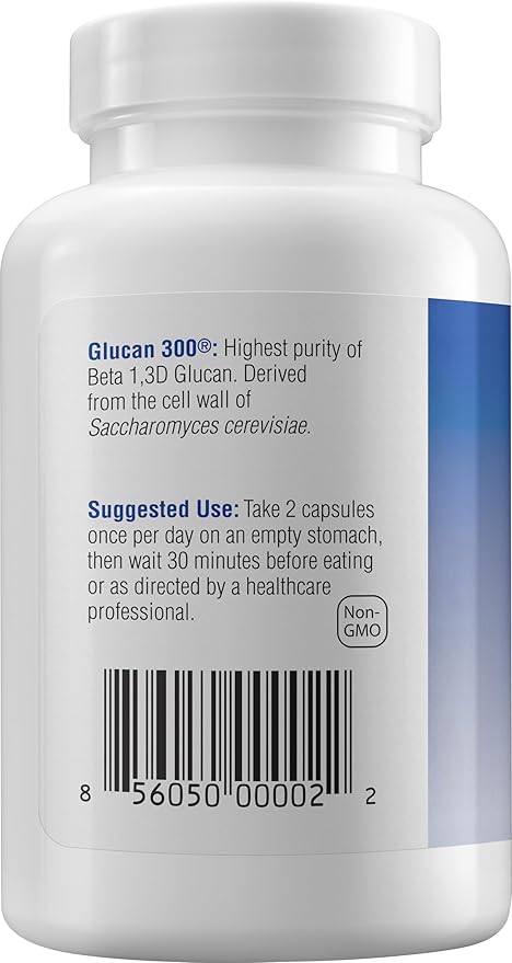 Transfer Point Immune Support Supplement Highly Purified Beta 13D Glucan (Pack of 3-500 mg b-glucan Fiber per Capsule)