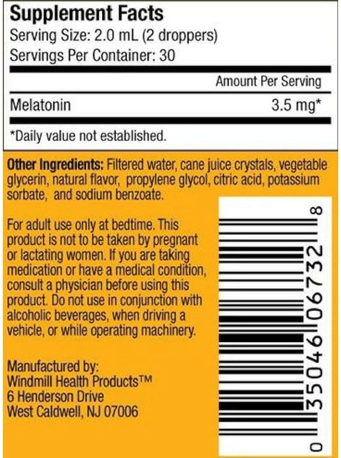 Nutritionworks Sleep Soundly Liquid 2 oz (Pack of 8)