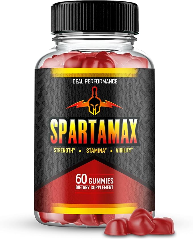 Spartamax Gummies Official Spartamax Supplement Gummy for Men - Maximum Strength All Natural Formula for Energy Stamina &amp Performance Advanced Formula Spar Tamax Support Reviews (60 Gummies)