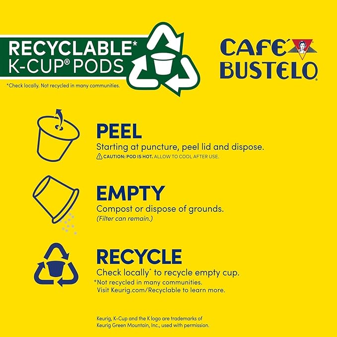 Café Bustelo Espresso Roast 48 K Cup Packs
