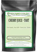 Prescribed For Life Tart Cherry Juice Powder | Rich in Vitamins Minerals and Fiber | Boosts The Immune System | Natural Unbleached Gluten Free Vegan Non-GMO Soy Free No Fillers 5 kg