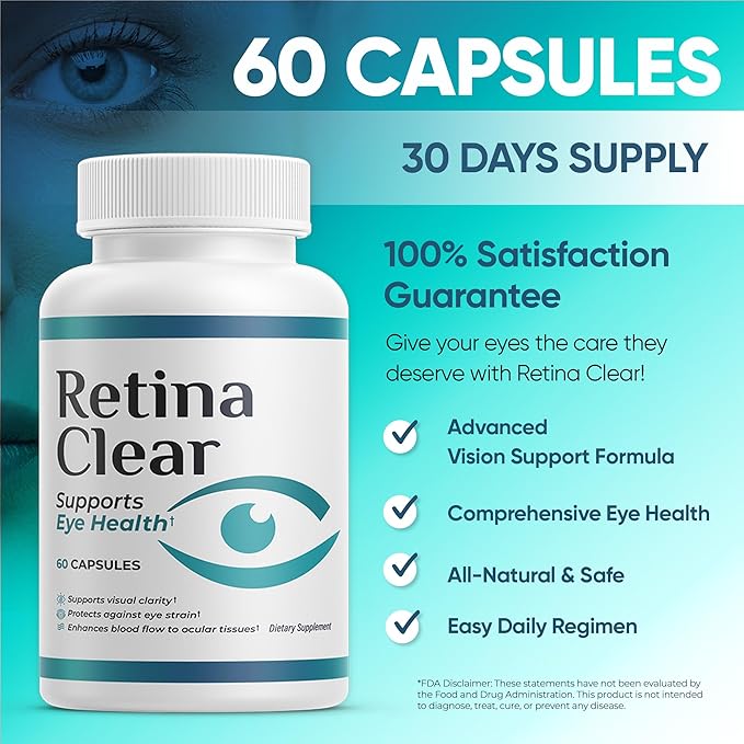 Vision Support Supplement – Eye Health Formula with Lutein Zeaxanthin Quercetin Vitamin A Zinc &amp Bilberry – Supports Visual Clarity Focus &amp Eye Fatigue Relief – 180 Capsules