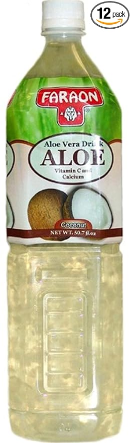 FARAON Aloe Vera Coconut 50.721 Ounce (Pack of 12)